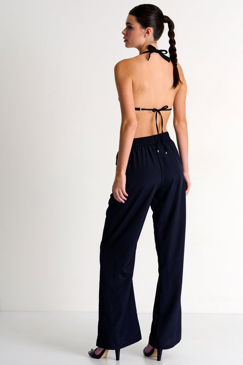Shan Soie Elegant Straight-Leg Pants